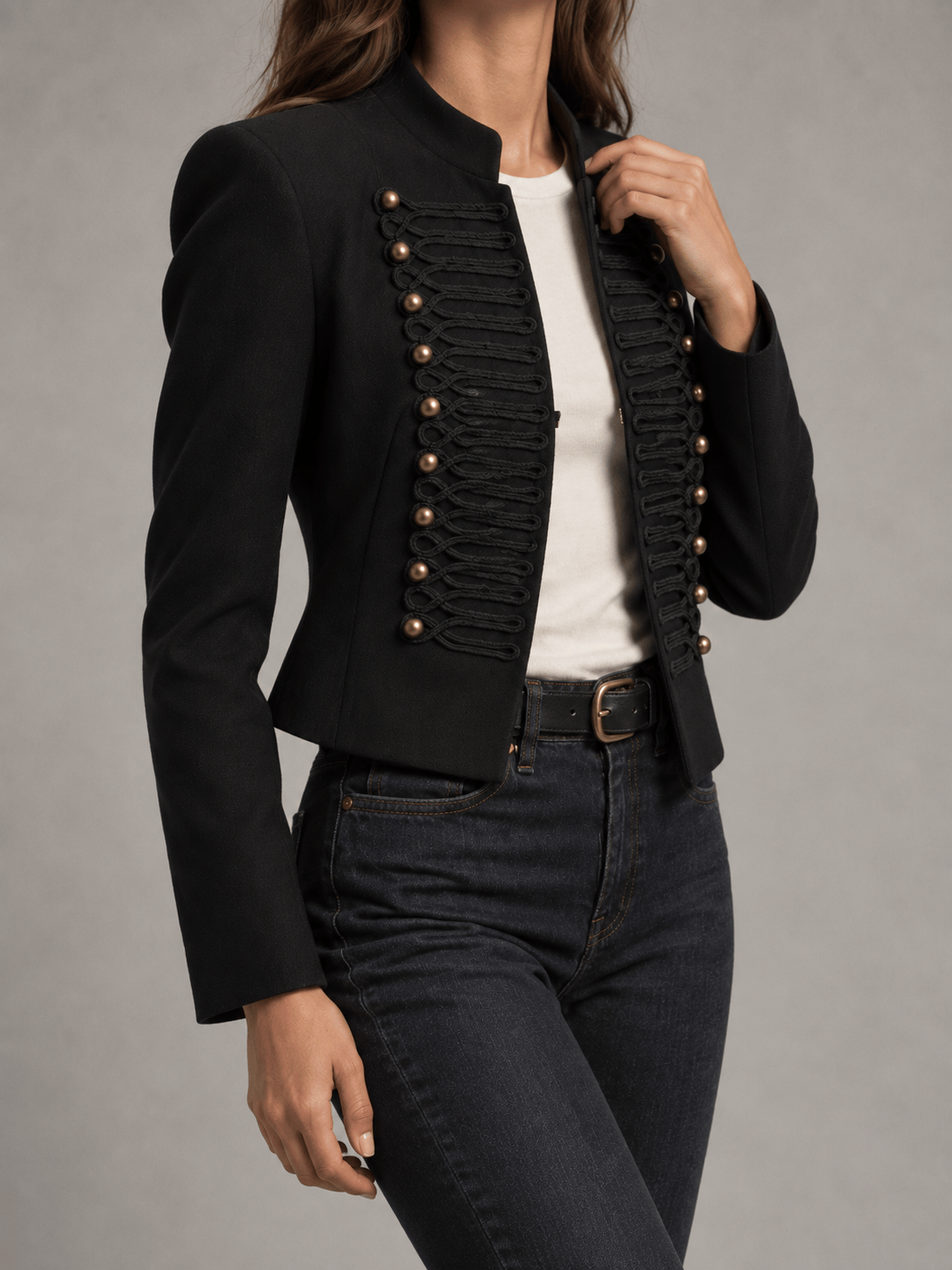 La Jolie Veste Alba - Manteau Napoléon Court