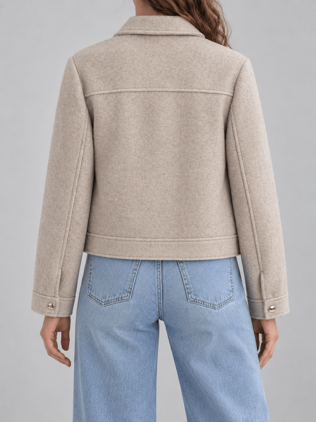 La Jolie Veste Alice - Veste Légère Zippée Femme