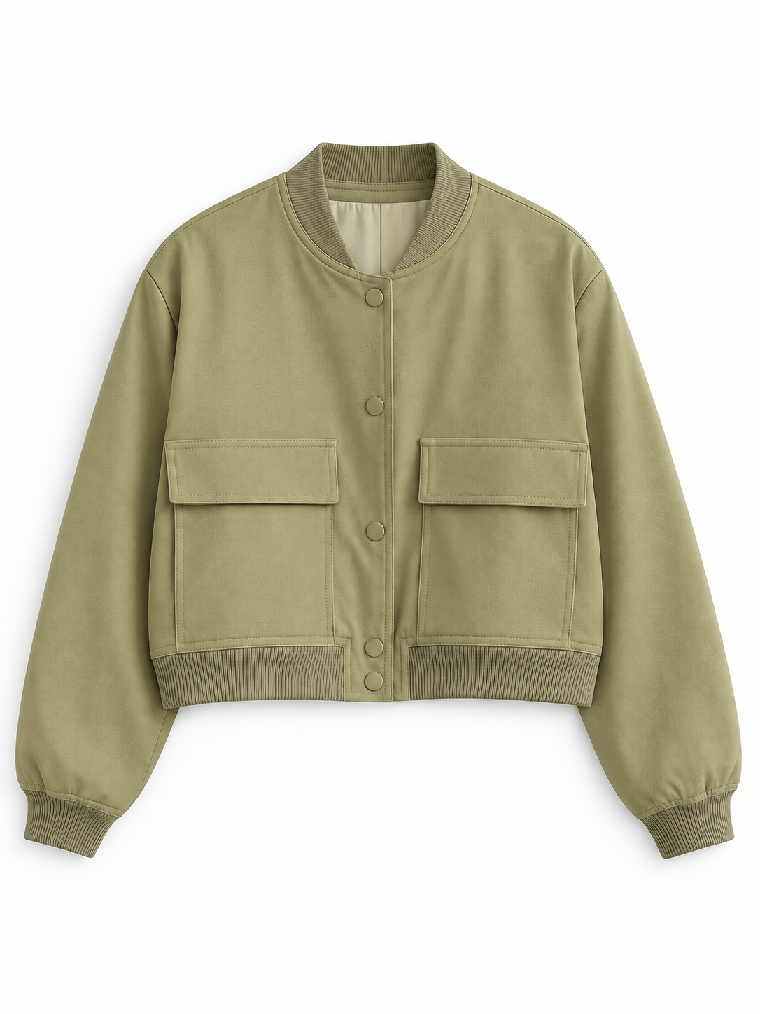La Jolie Veste Amandine - Blouson Bomber Uni