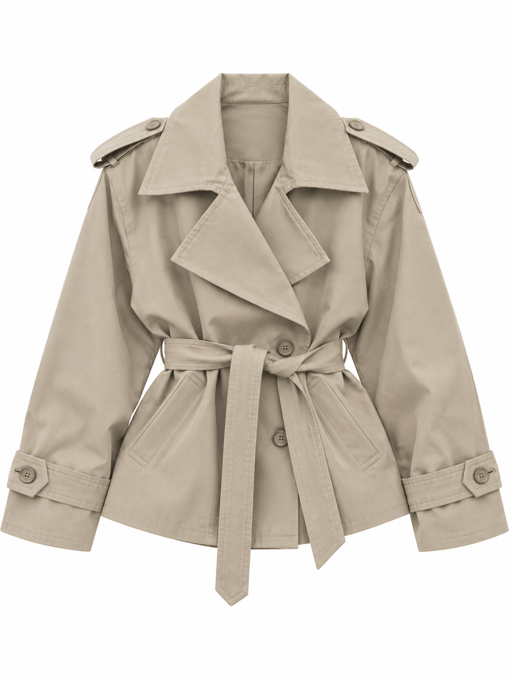 La Jolie Veste Charlotte - Trench Uni