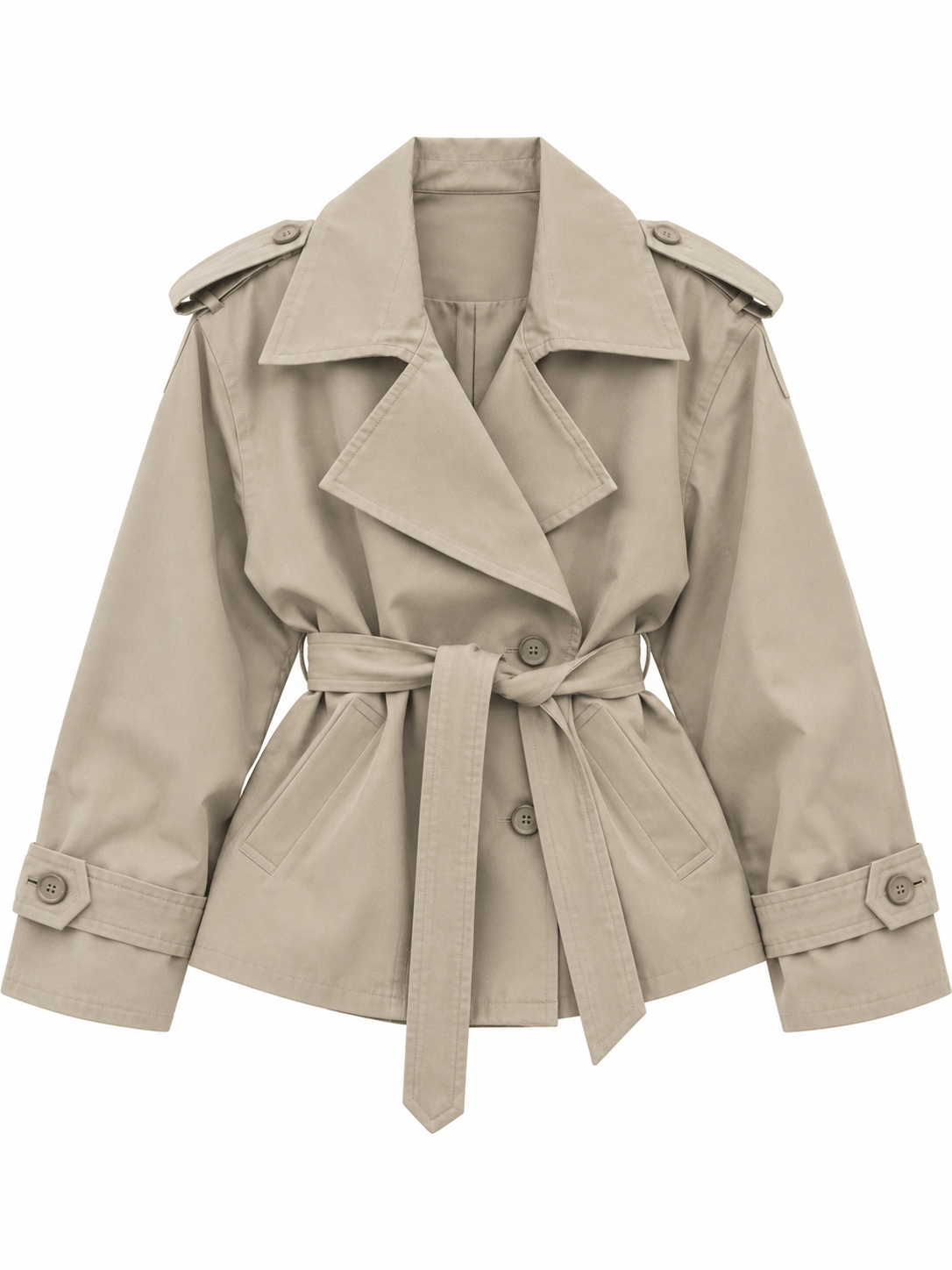 La Jolie Veste Charlotte - Trench Uni