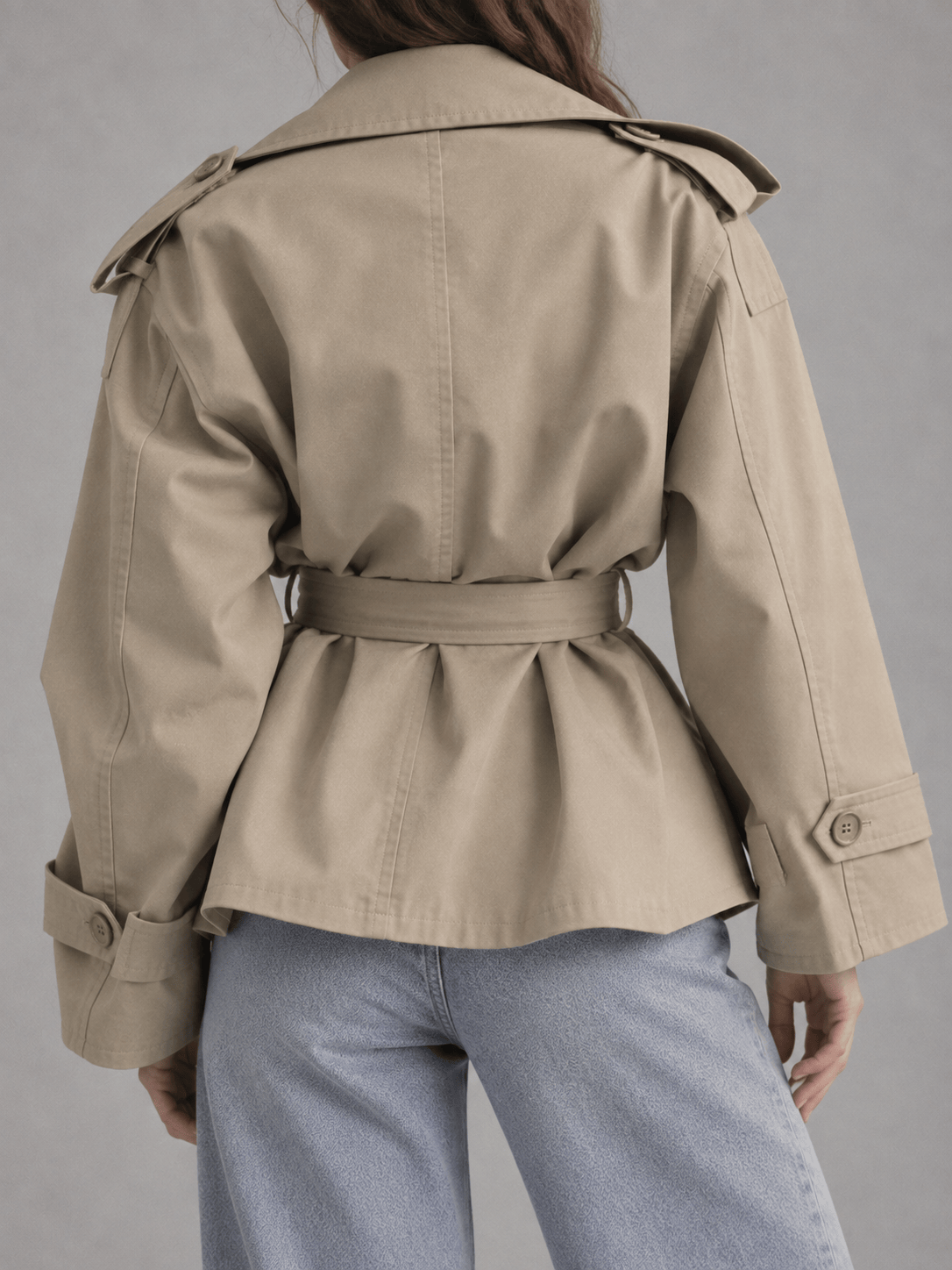 La Jolie Veste Charlotte - Trench Uni