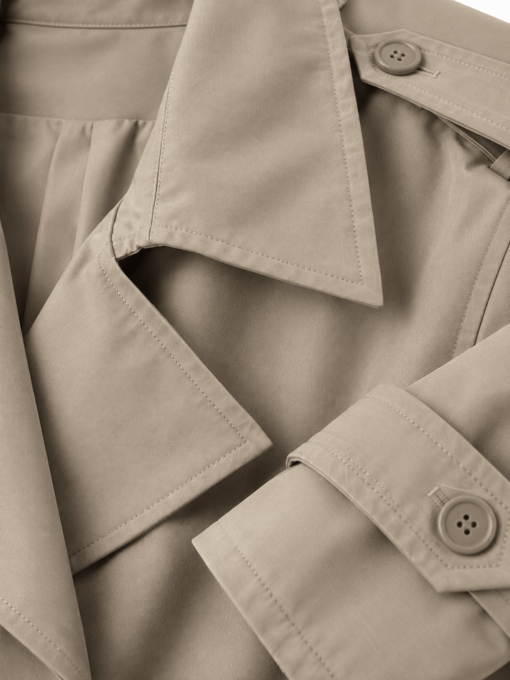 La Jolie Veste Charlotte - Trench Uni