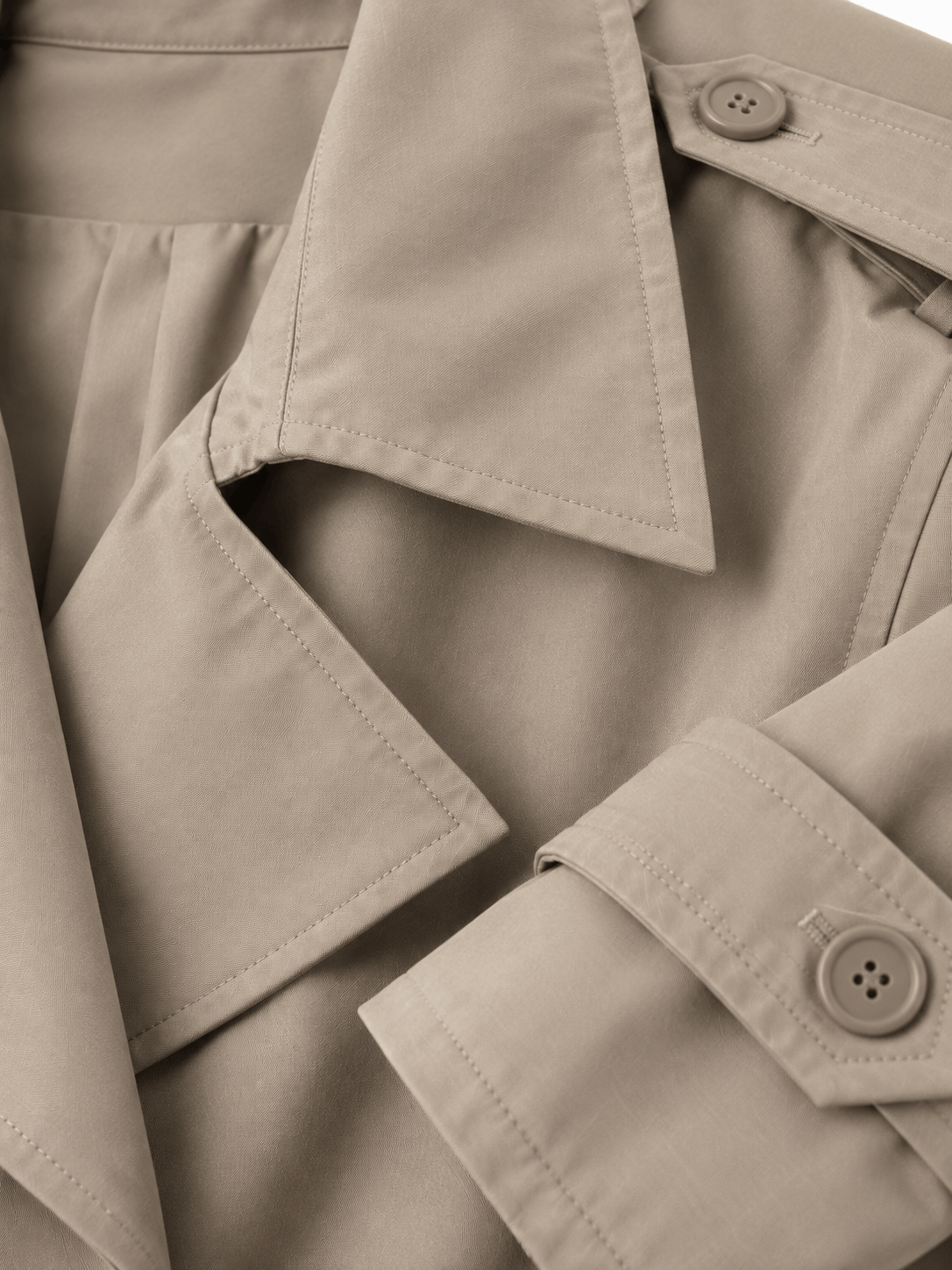 La Jolie Veste Charlotte - Trench Uni
