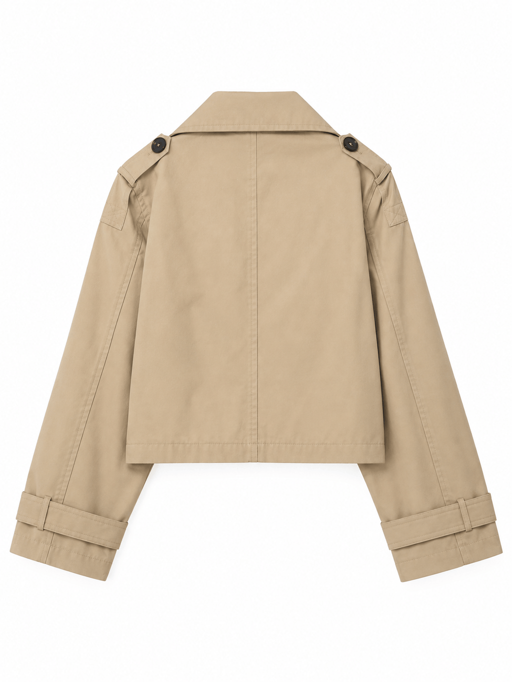 La Jolie Veste Claire - Trench Court Croisé