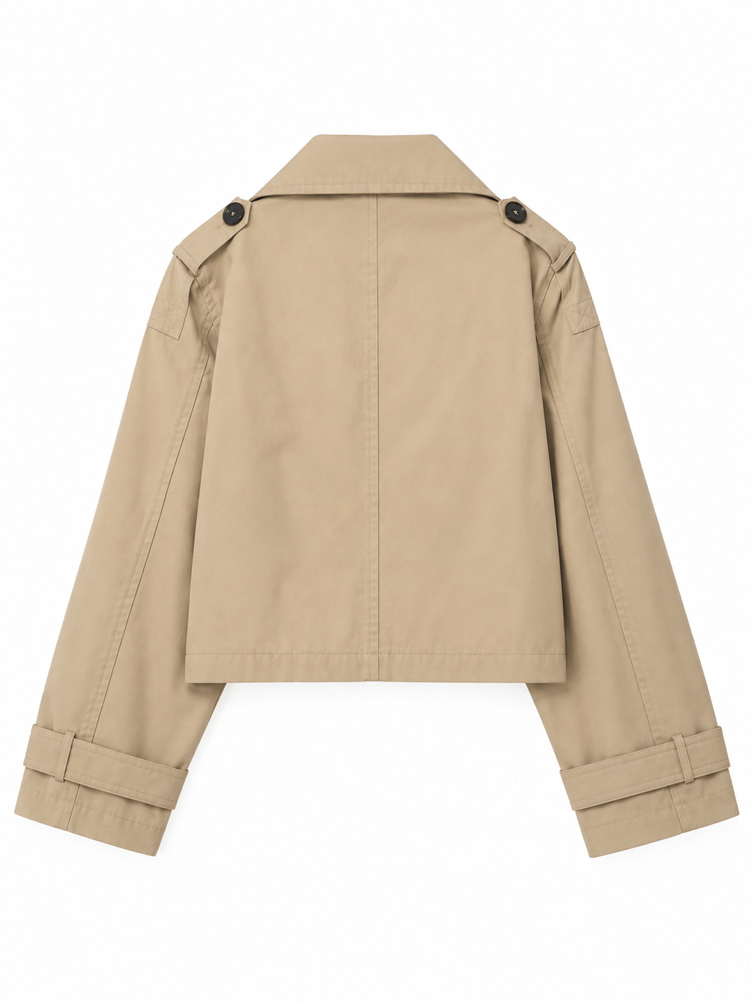 La Jolie Veste Claire - Trench Court Croisé