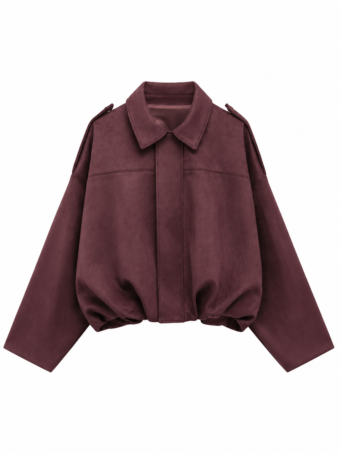 La Jolie Veste Clara - Blouson Bomber en Suédine