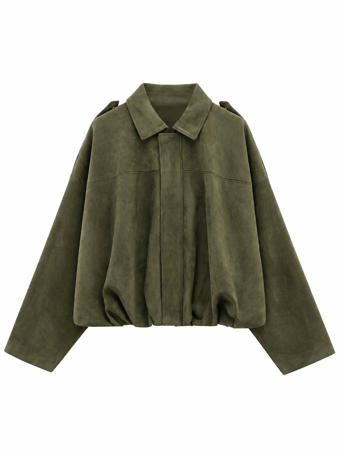 La Jolie Veste Clara - Blouson Bomber en Suédine