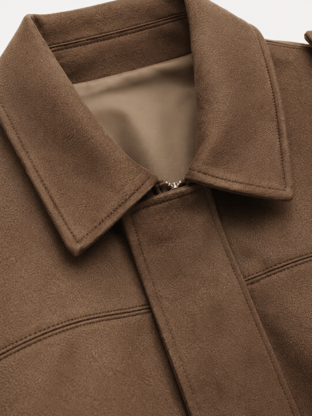 La Jolie Veste Clara - Blouson Bomber en Suédine