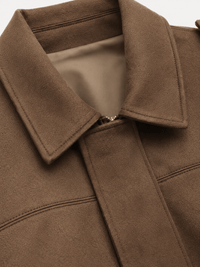 La Jolie Veste Clara - Blouson Bomber en Suédine
