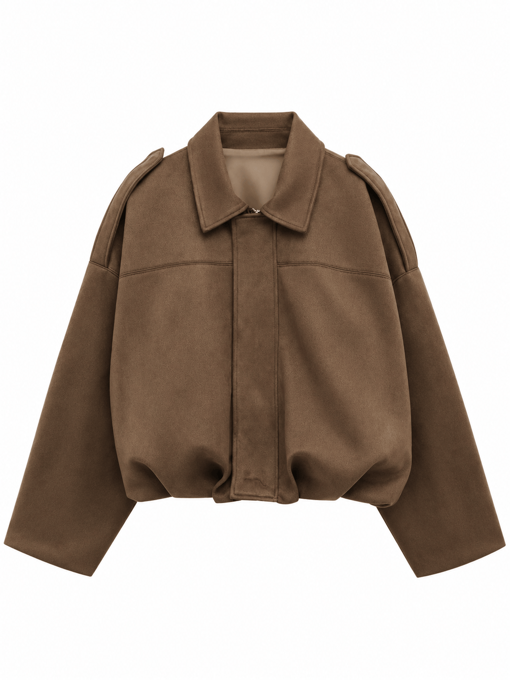 La Jolie Veste Clara - Blouson Bomber en Suédine
