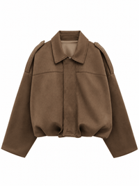 La Jolie Veste Clara - Blouson Bomber en Suédine