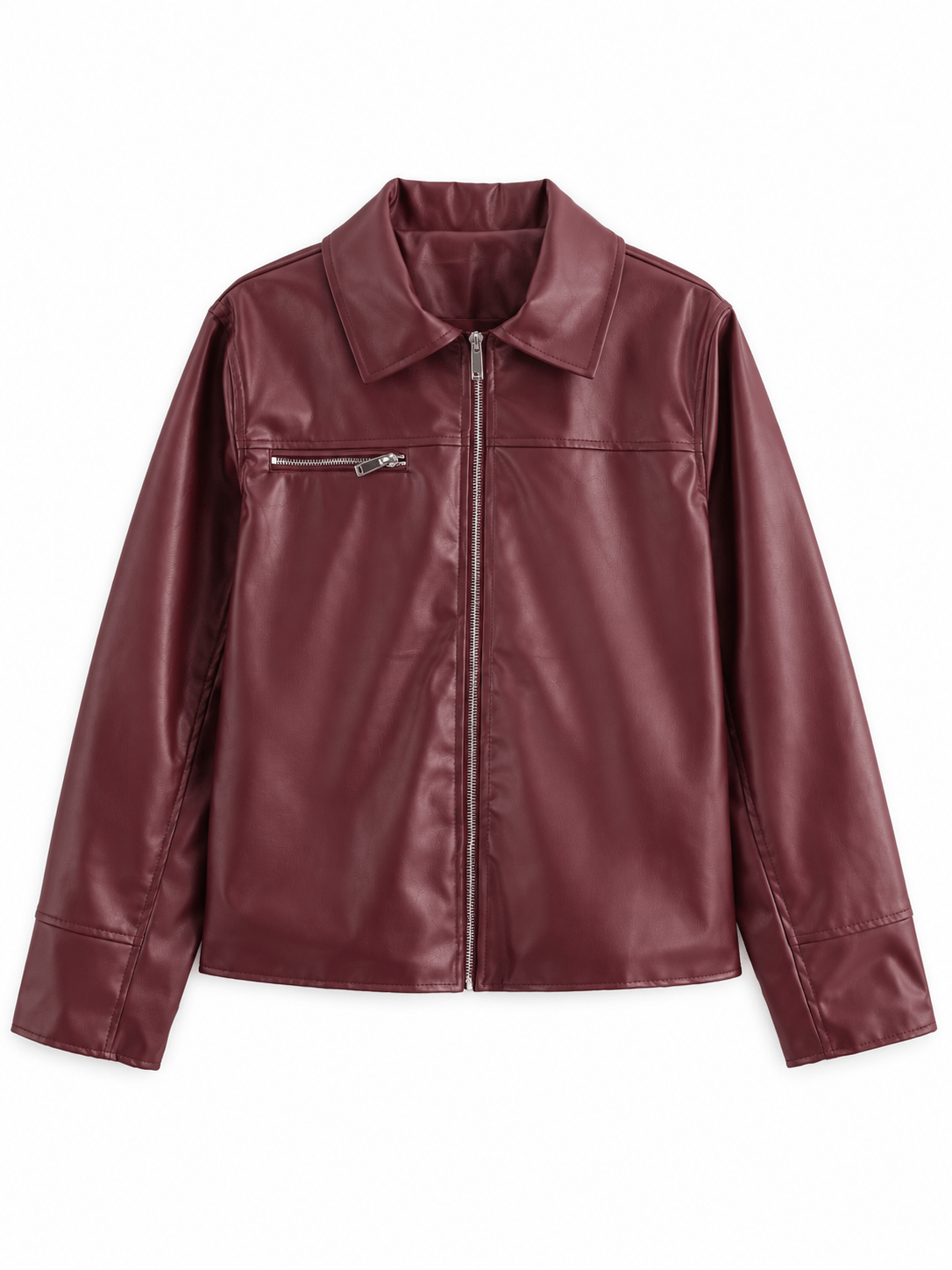 La Jolie Veste Emma - Veste En Cuir Mi Saison