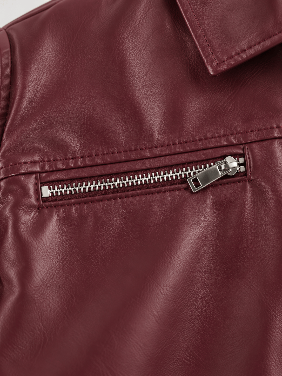 La Jolie Veste Emma - Veste En Cuir Mi Saison