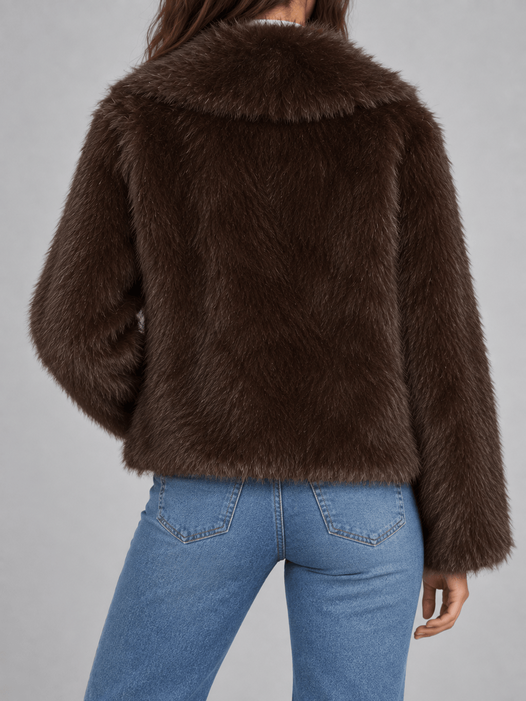 La Jolie Veste Estelle - Manteau en Fausse Fourrure