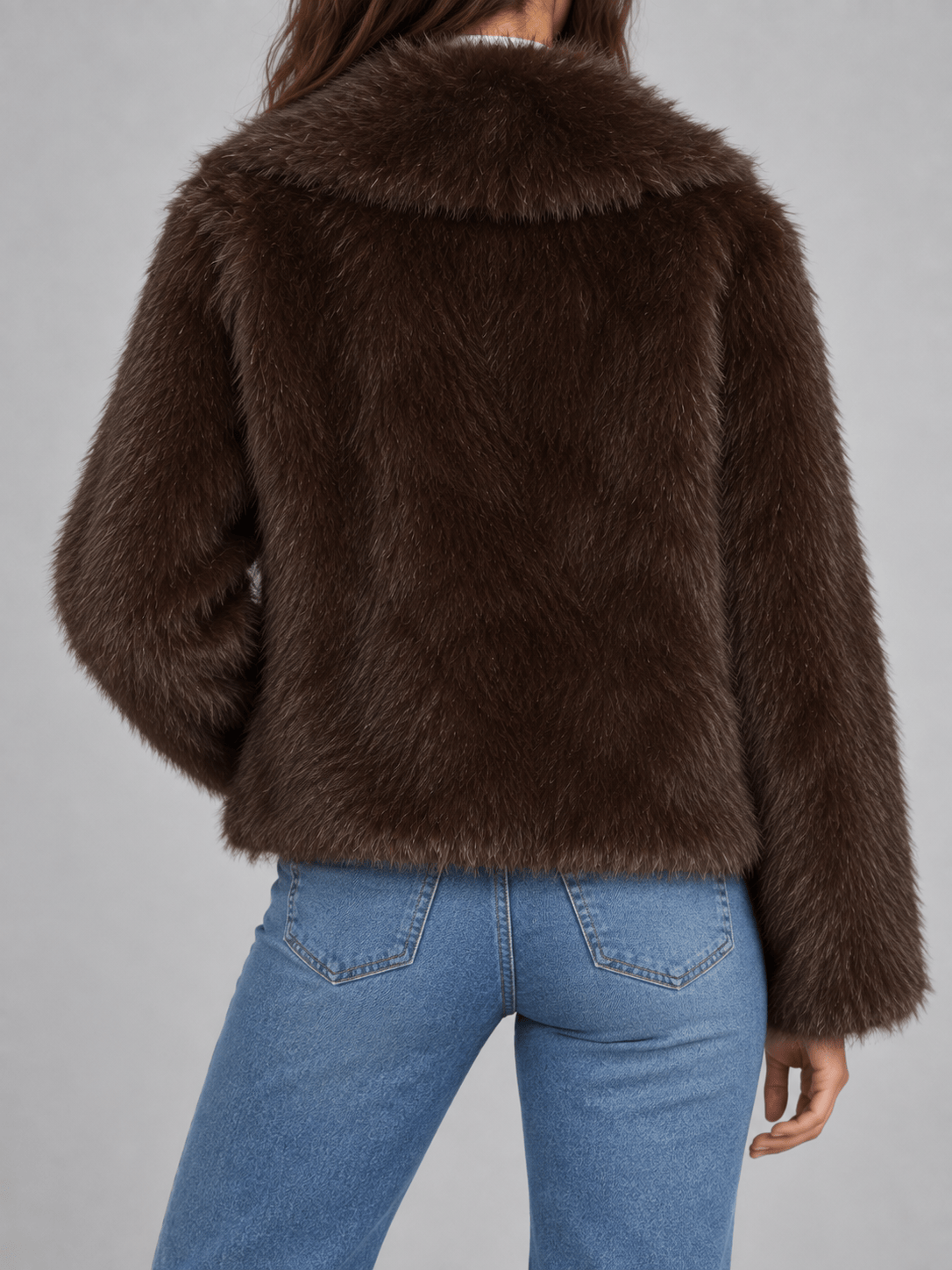 La Jolie Veste Estelle - Manteau en Fausse Fourrure