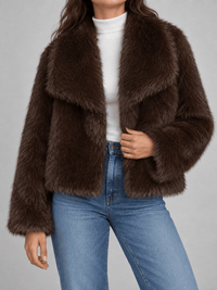 La Jolie Veste Estelle - Manteau en Fausse Fourrure