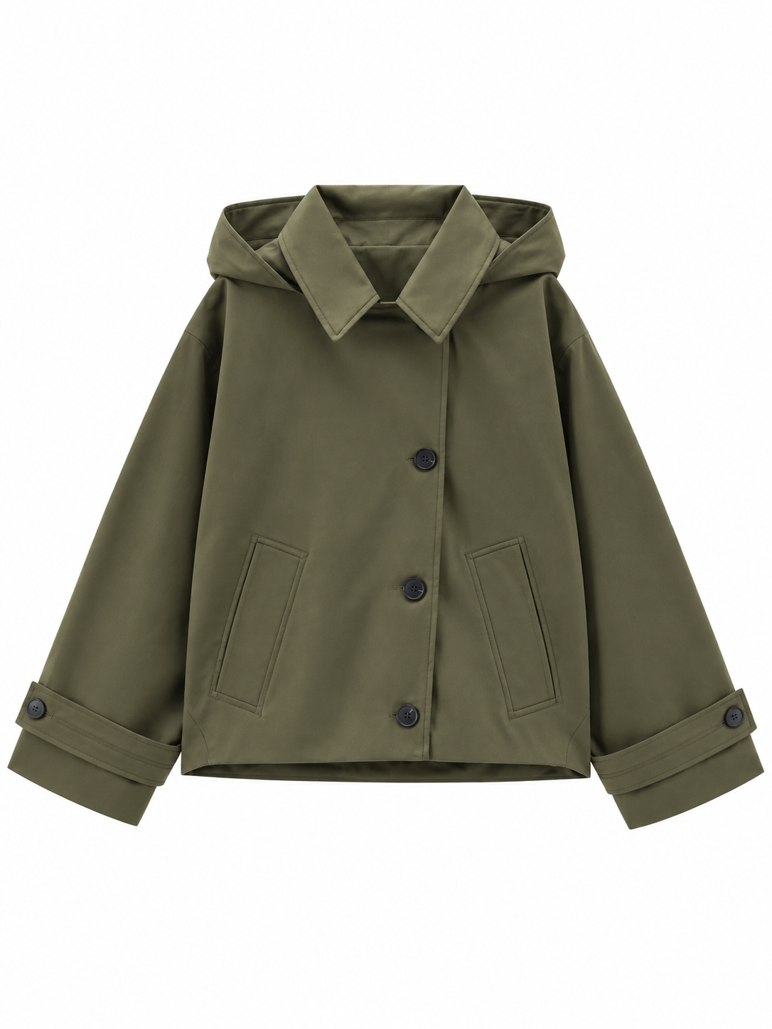 La Jolie Veste Eugénie - Trench Avec Capuche