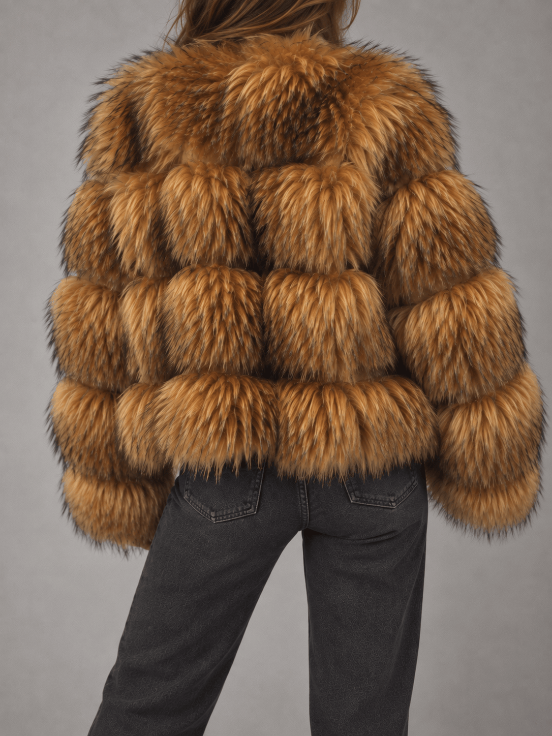 La Jolie Veste Flavie - Veste en Fausse Fourrure