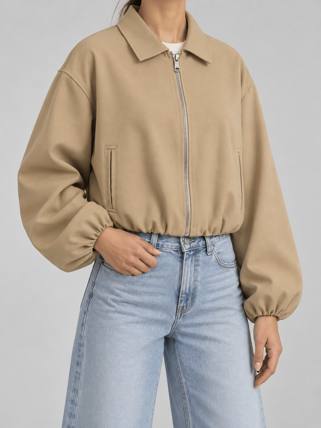 La Jolie Veste Gabrielle - Bomber Classique