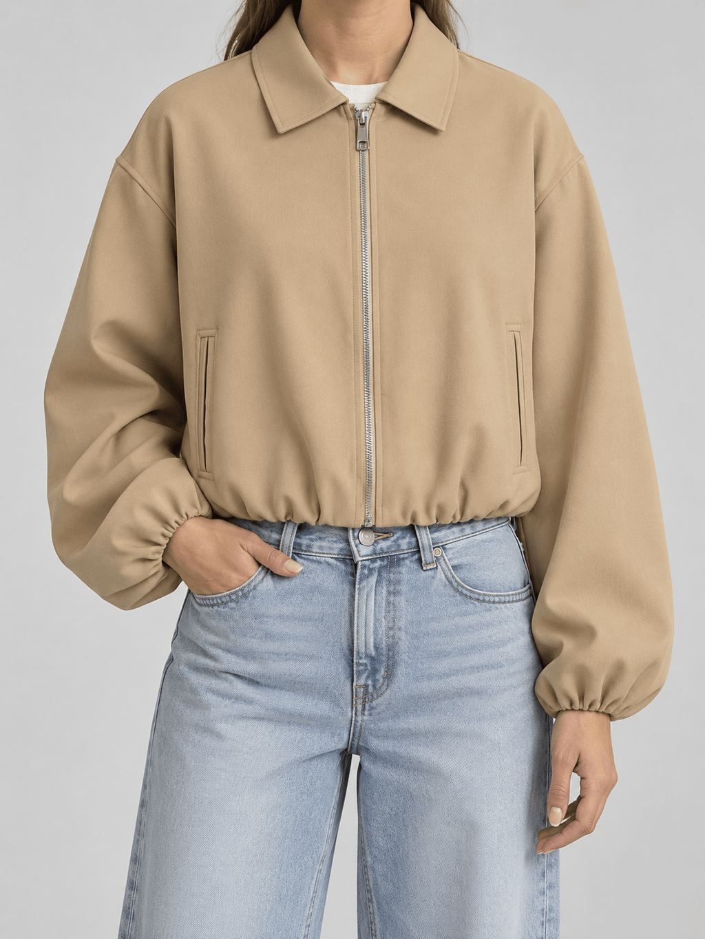 La Jolie Veste Gabrielle - Bomber Classique