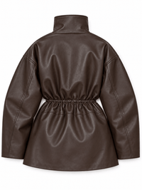 La Jolie Veste Garance - Veste Cintrée en Cuir Femme