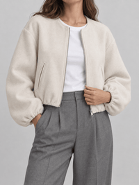 La Jolie Veste Jade - Veste Courte Beige