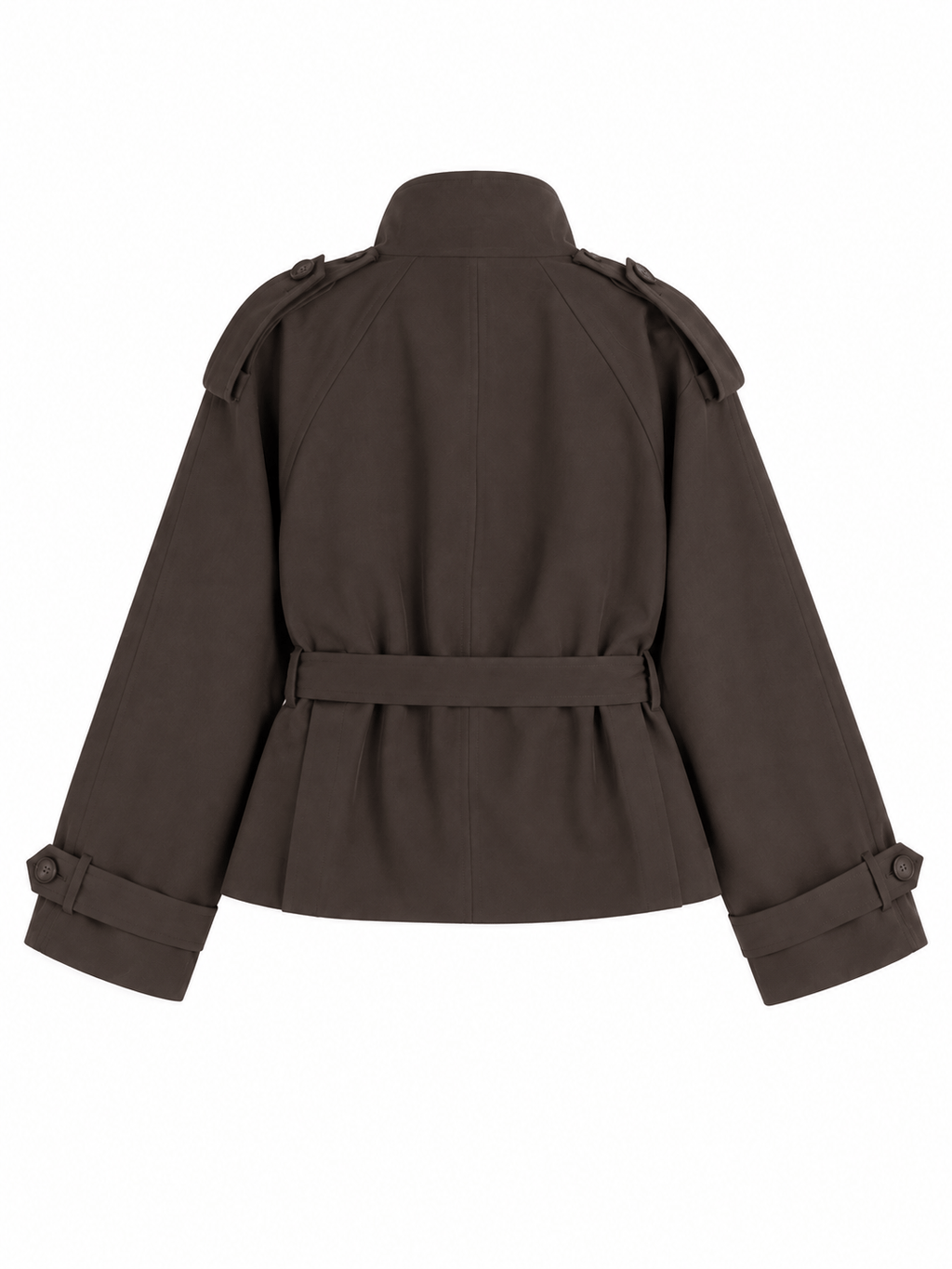 La Jolie Veste Joséphine - Trench Court Col Montant