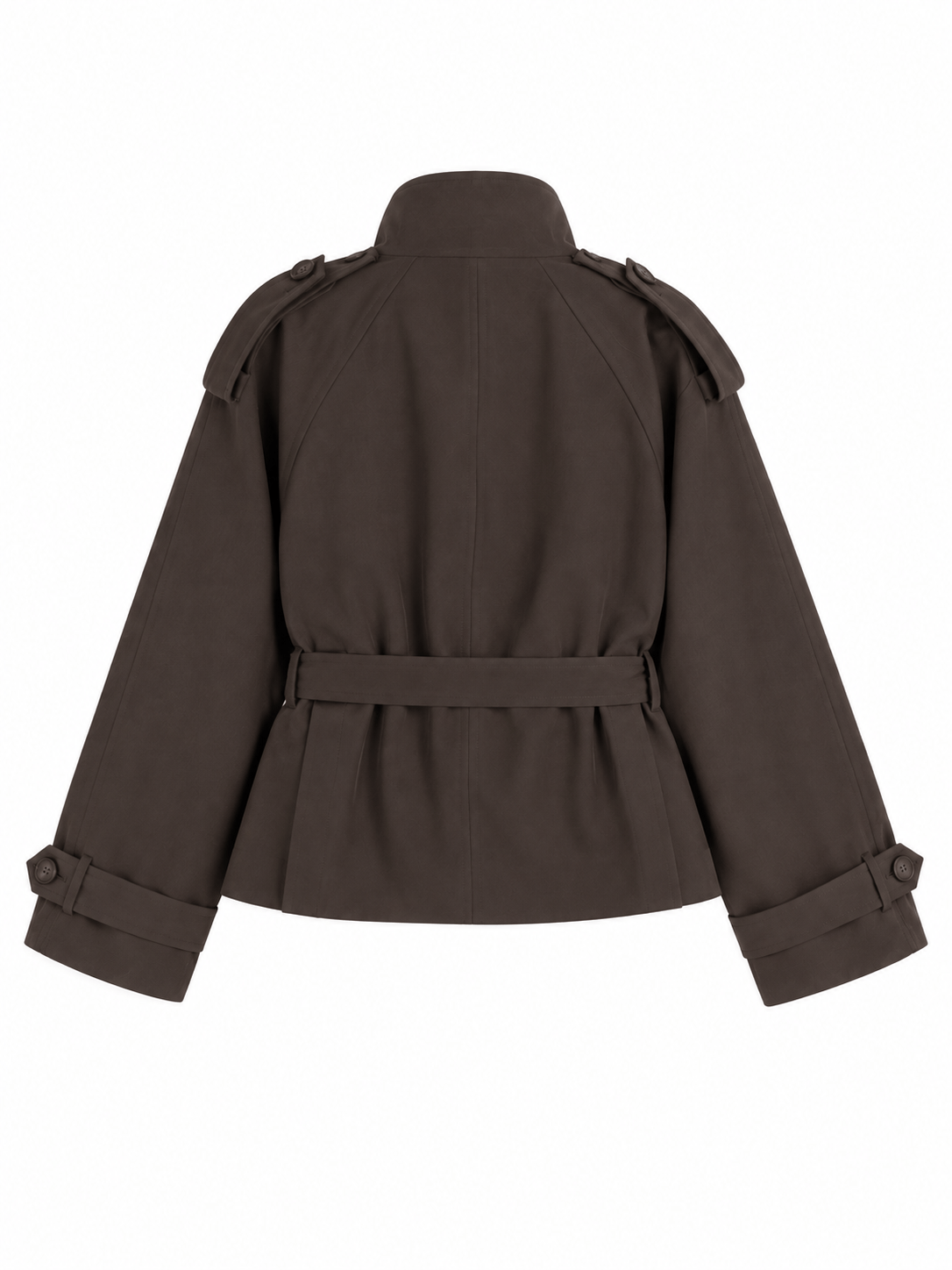La Jolie Veste Joséphine - Trench Court Col Montant