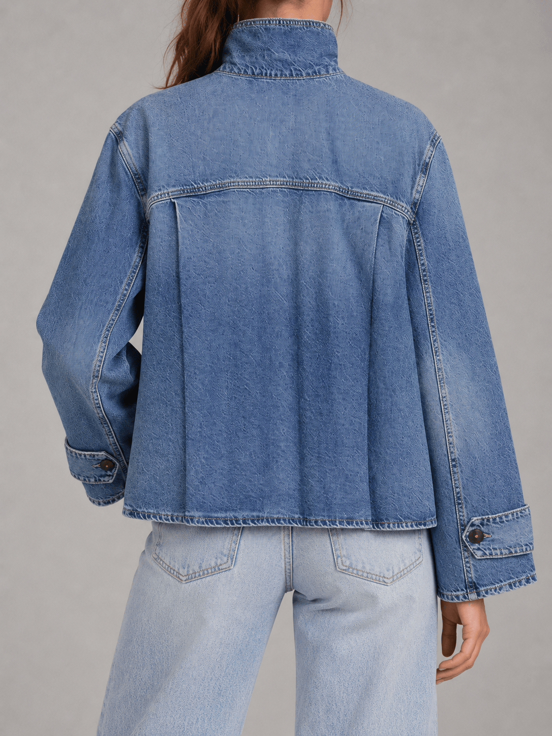 La Jolie Veste Juliette - Veste en Jean Décontractée