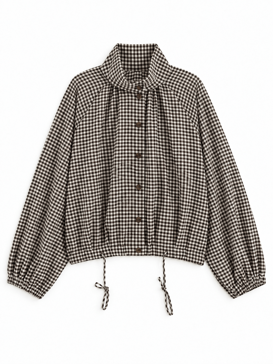 La Jolie Veste Laura - Veste à Carreaux Manche Longue