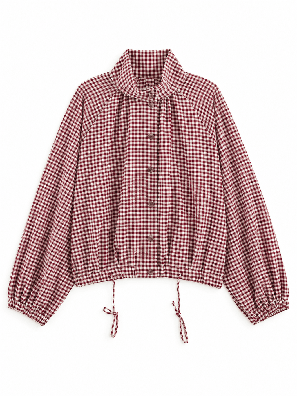 La Jolie Veste Laura - Veste à Carreaux Manche Longue