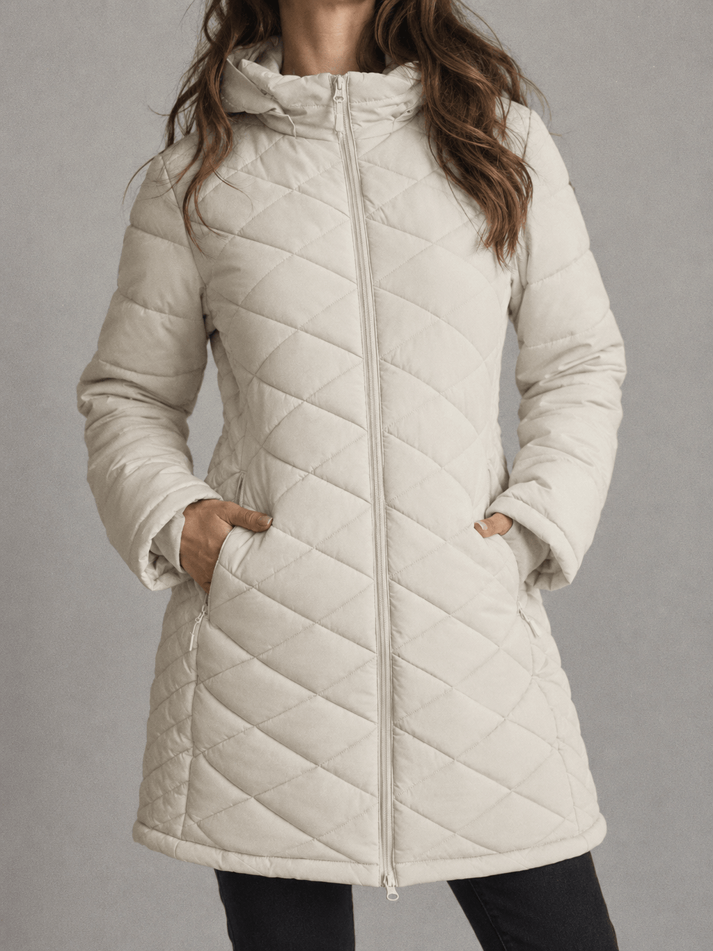 La Jolie Veste Léa - Doudoune Longue Matelassée