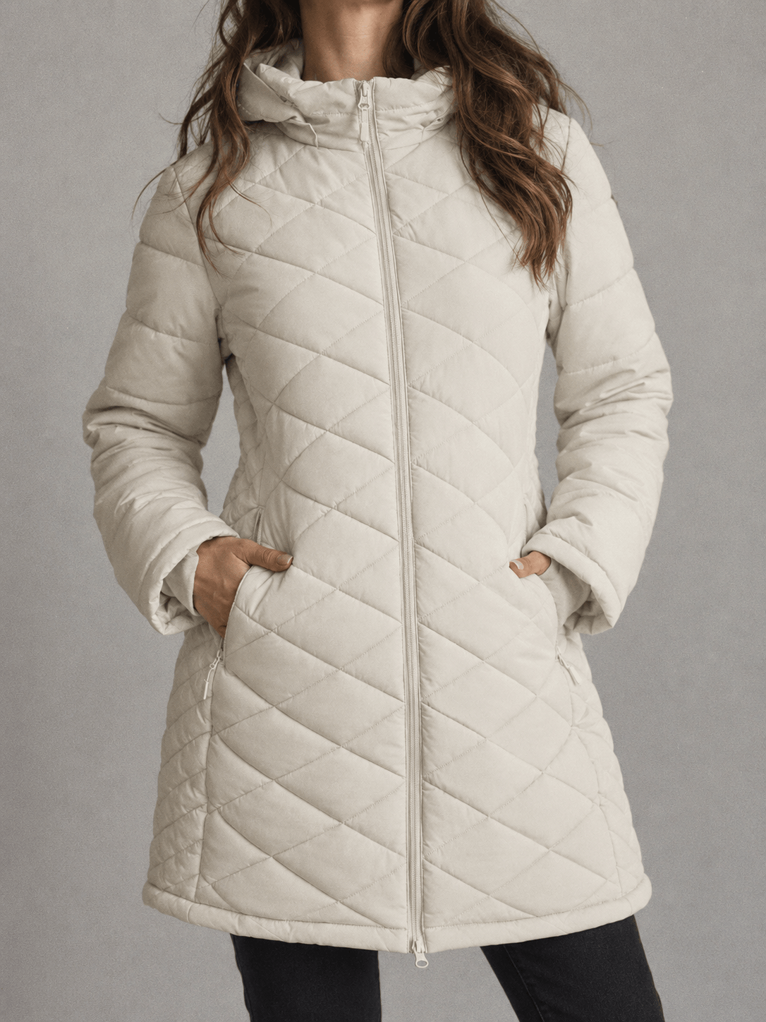 La Jolie Veste Léa - Doudoune Longue Matelassée