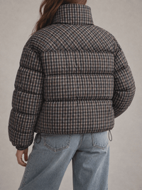 La Jolie Veste Lise - Doudoune à Carreaux