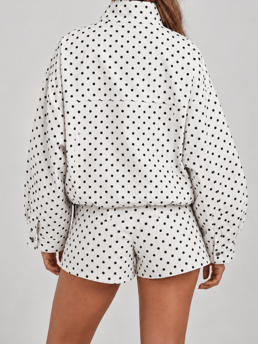 La Jolie Veste Louise - Bomber à Pois