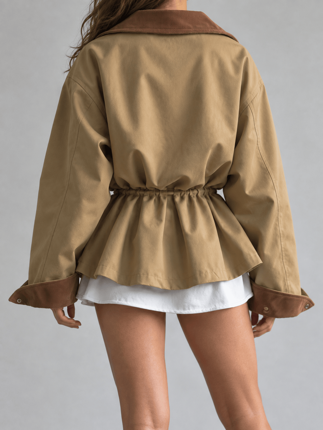 La Jolie Veste Lya - Veste Rétro à Cordon