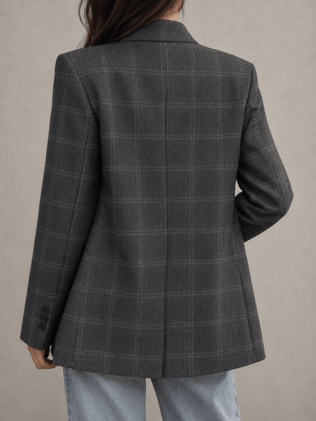 La Jolie Veste Madeleine - Blazer Femme à Carreaux