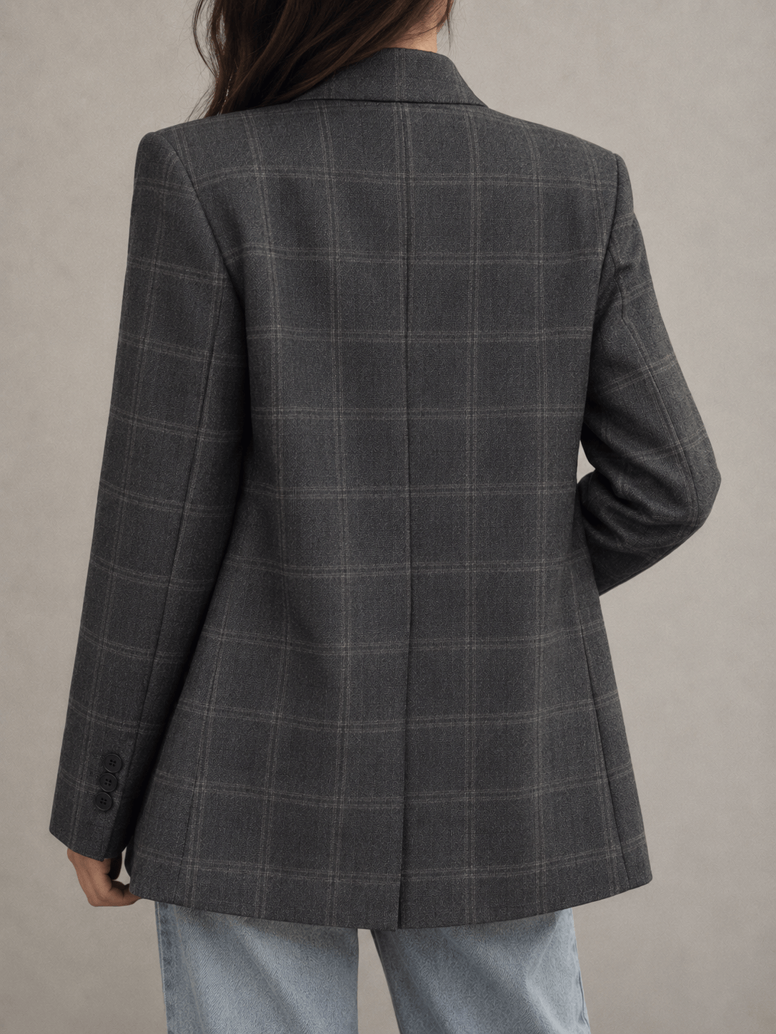 La Jolie Veste Madeleine - Blazer Femme à Carreaux