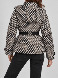 La Jolie Veste Marine - Parka d'Hiver Femme