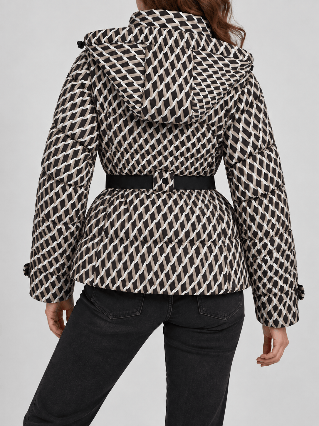 La Jolie Veste Marine - Parka d'Hiver Femme