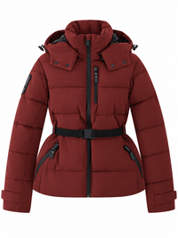 La Jolie Veste Marine - Parka d'Hiver Femme