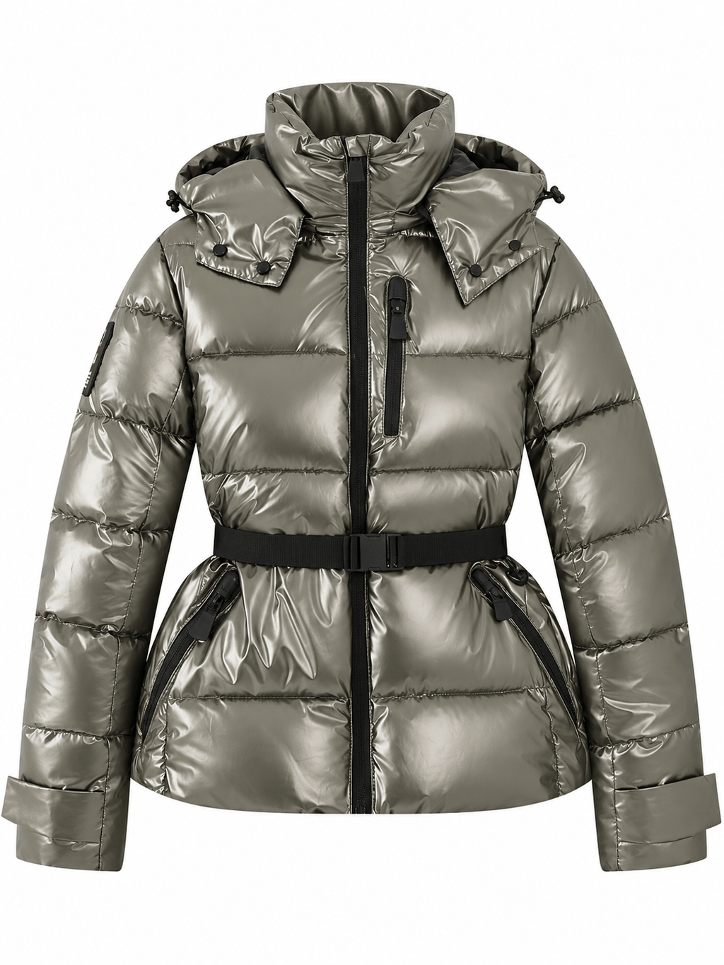 La Jolie Veste Marine - Parka d'Hiver Femme