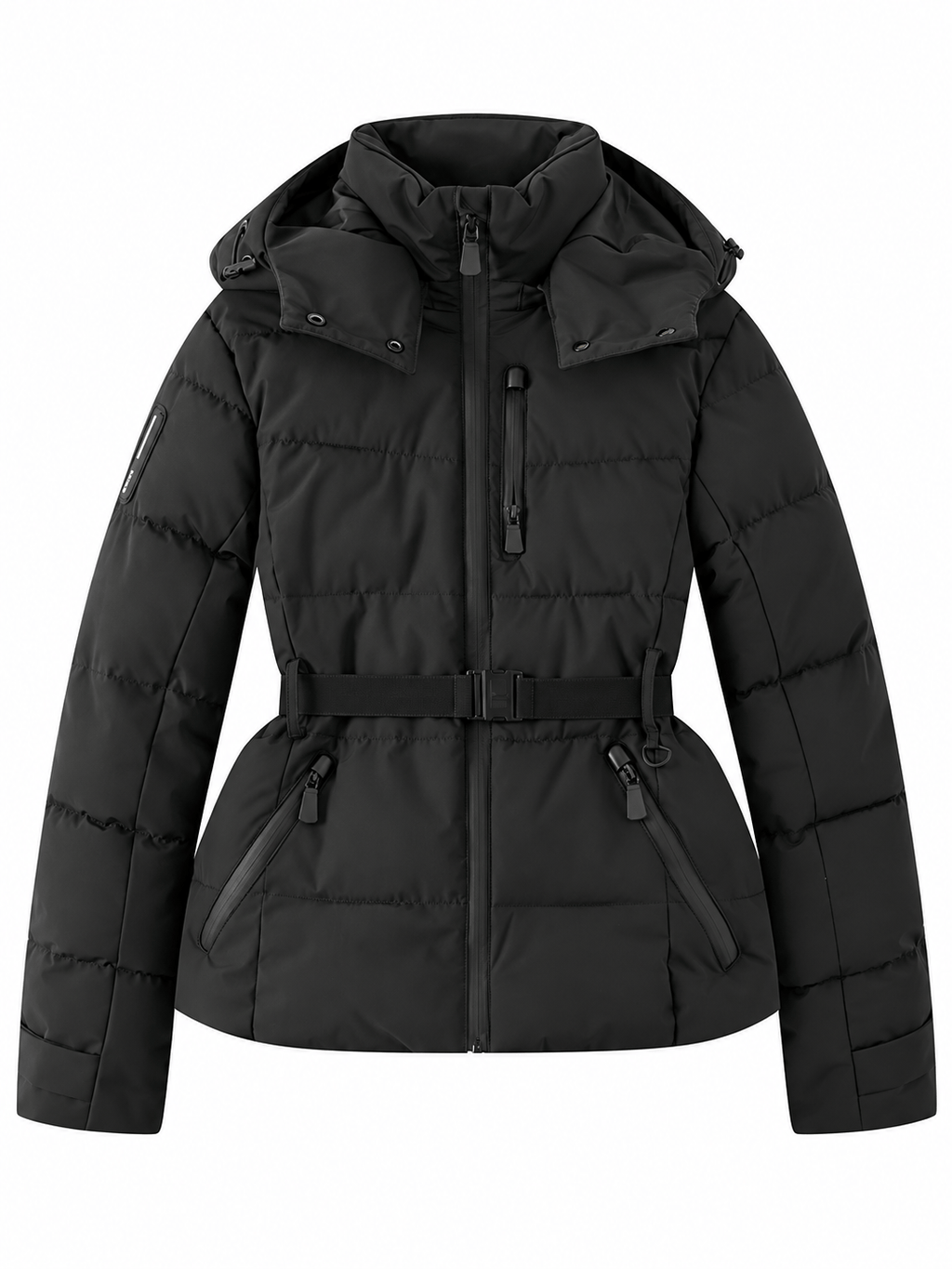 La Jolie Veste Marine - Parka d'Hiver Femme