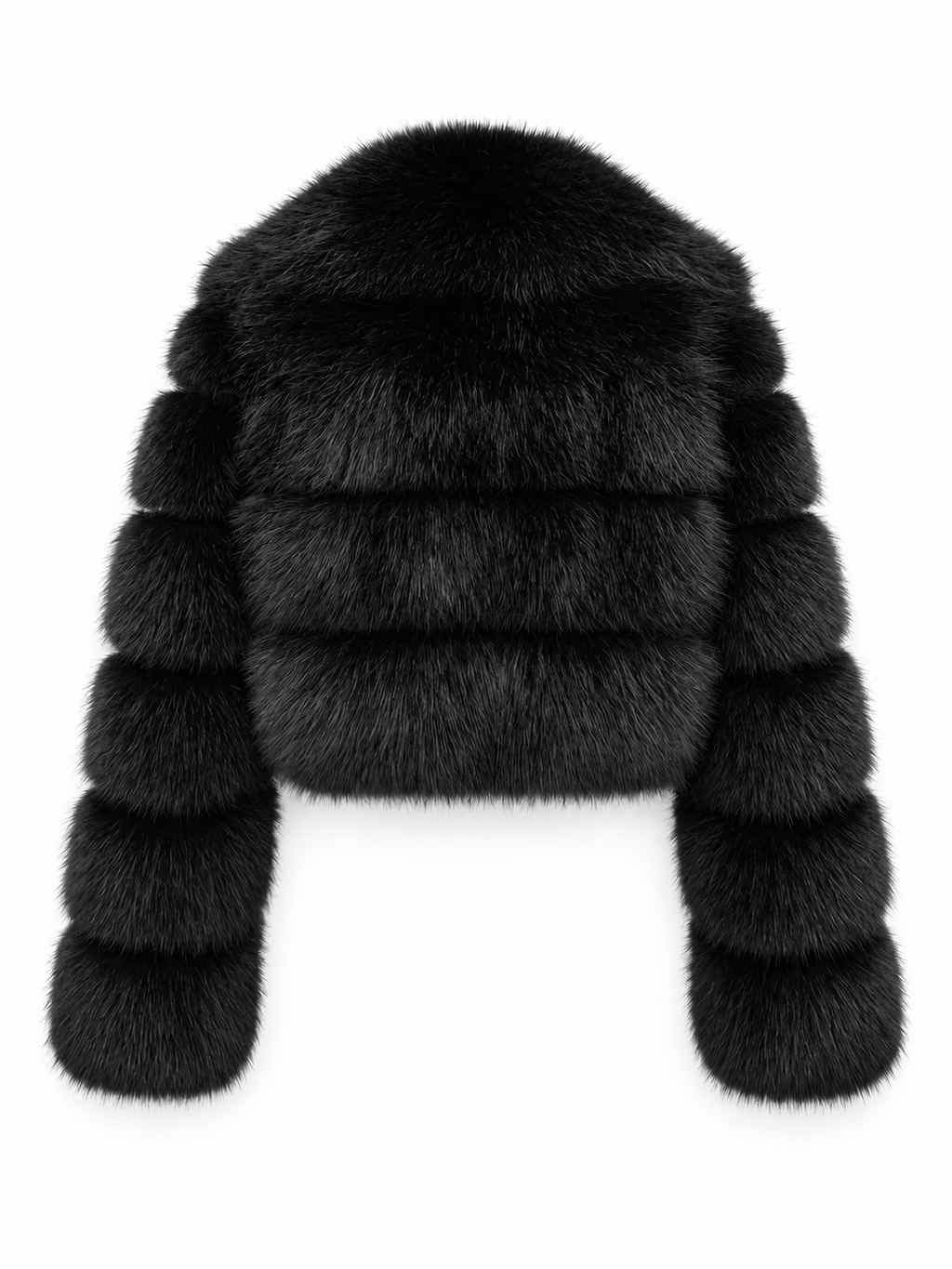 La Jolie Veste Mélissa - Manteau Court en Fausse Fourrure