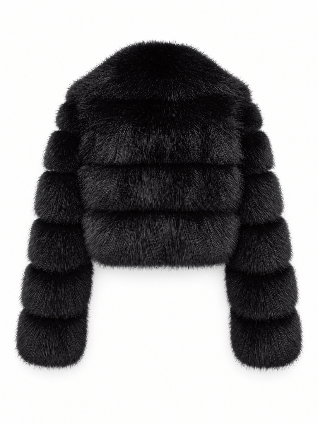 La Jolie Veste Mélissa - Manteau Court en Fausse Fourrure