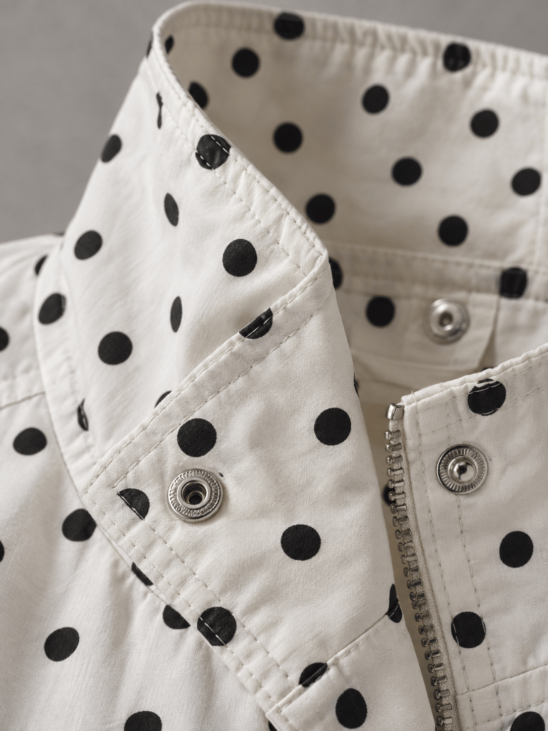 La Jolie Veste Olympe - Veste Courte à Pois Femme