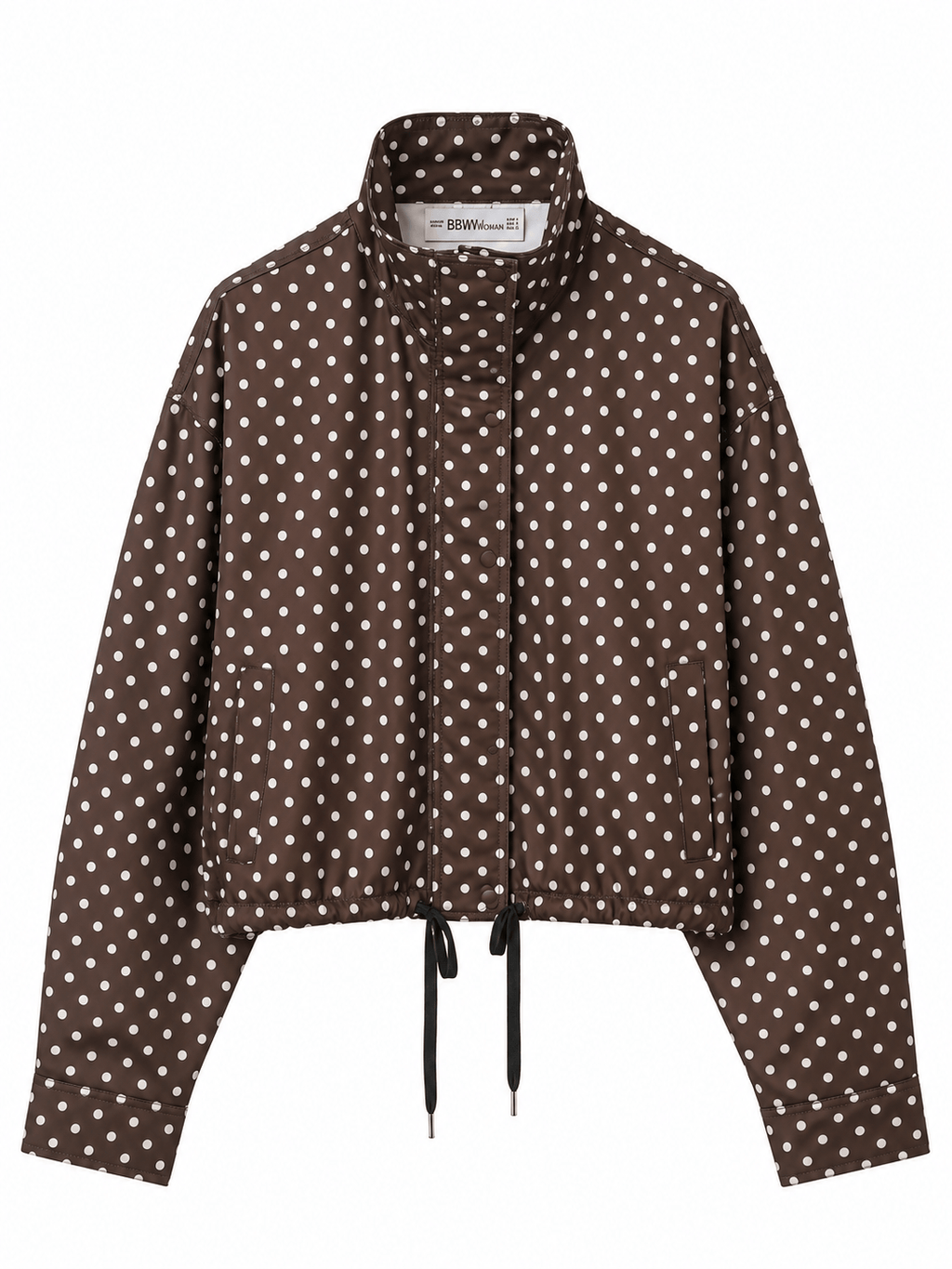 La Jolie Veste Olympe - Veste Courte à Pois Femme