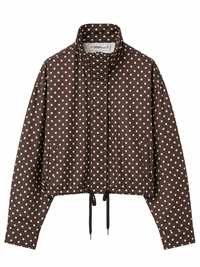 La Jolie Veste Olympe - Veste Courte à Pois Femme