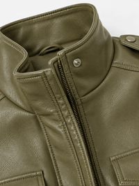 La Jolie Veste Perrine - Veste Courte en Similicuir